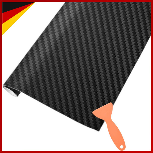 Carbon autofolie matt schwarz - carbon,