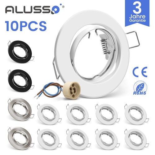 10x set einbaustrahler - set, led