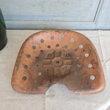 B3926 Alter Traktor Sitz | Schlepper Sitz aus Eisen um 1940 | Trecker