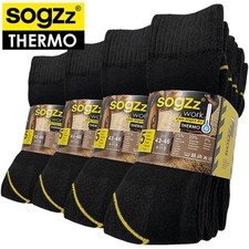 10-30 Paar SOGZZ THERMO Arbeitssocken Herren Winter Baumwolle Arbeit Work Socken
