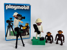Playmobil 3364 Fotograf mit Schimpansen / Affen / Kamera