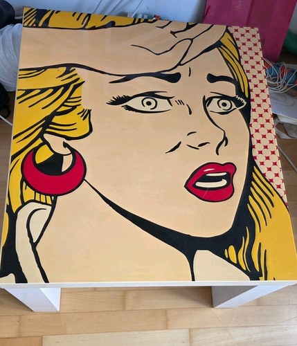 Roy lichtenstein beistelltisch - roy,