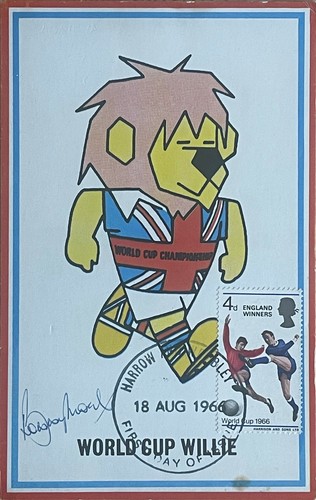 Bobby moore signiert - moore, england