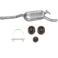 Auspuff Endschalldämpfer Endtopf MERCEDES E200-220 W142 + MONTAGESATZ