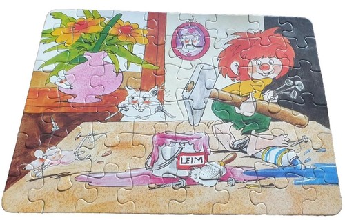 Vintage puzzle 1983 - puzzle, pumuckel