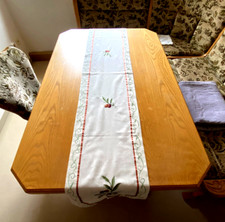 Tischläufer Tischband bestickt  178 x 29 cm