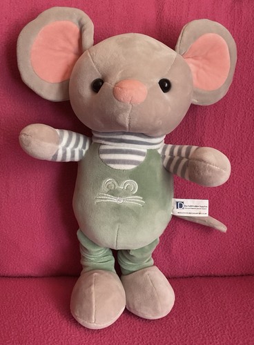 Graue maus grüner latzhose - in,