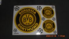 BVB Borussia Dortmund  Aufkleber Sticker Set - 3 Logos Bundesliga Fussball