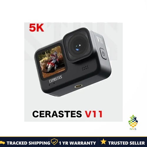 Cerastes action kamera - kamera, 5k