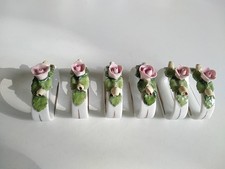 Serviettenringe Porzellan von AK (Alboth & Kaiser) - Handgefertigt - TOP!