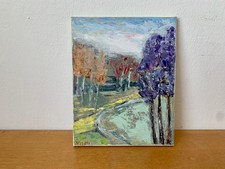 Landscape with Trees Oil