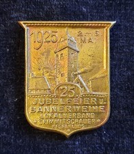 Veranstaltungsabzeichen "Jubelfeier u. Bannerweihe Kegelklub Crimmitschau" 1925