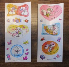 2x Diddl verschiedene Stickerbogen ** Annika ** (Flügel-Duft,Tattoo usw.)