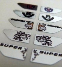 5 x 2er CHROM Set SCANIA FRONT