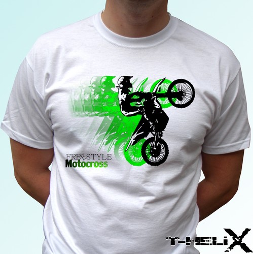 Freestyle motocross weißes - motocross,