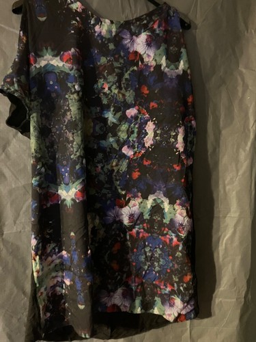 Kleid schwarz weiß - h&m,