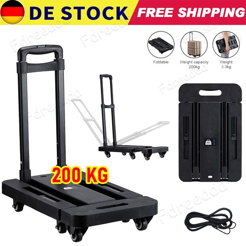 200kg faltbare sackkarre - 200kg,