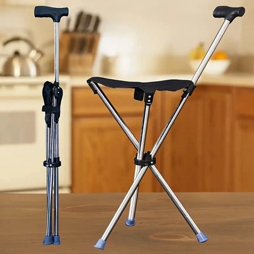 2in1 gehstock mit - 2in1,