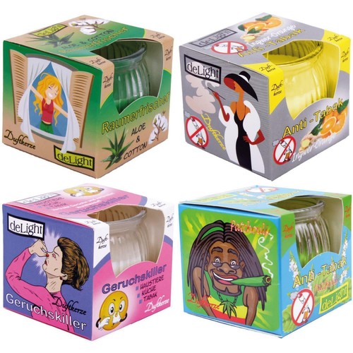 Duftkerze glas anti tabak - duftkerze,