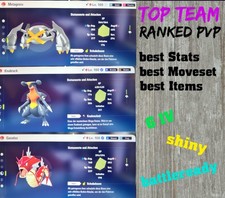 Pokemon Shiny Team ranked