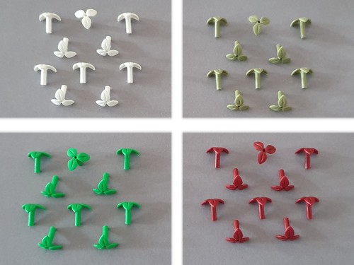 10x lego pflanzen stengel - pflanzen,