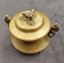 Antik Zuckerdose Jugendstil – Handarbeit mit Deckel, Sammlerstück