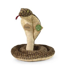 Kobra Schlange aus Plüsch 127 cm Kuscheltier Plüschtier Stofftier Cobra