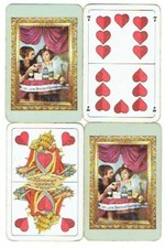 150 Jahre Bramsch - Skatblatt Werbung Reklame Spirituosen DDR um 1970 Skat