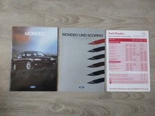 Ford Mondeo Fashion Skylight Ghia Prospekt 12.1995 + Preisliste + Farbkarte