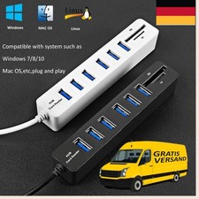USB Hub 6-Port Adapter mit