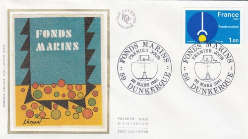 Frankreich 1981 fdc - 1981,