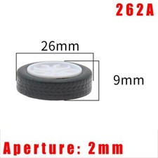 Verschiedene Größen Mini Gummiräder Reifen für RC Auto Modellbau DIY Spielzeug