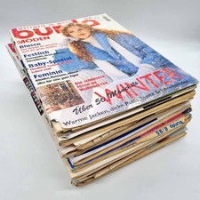 12 Mode Zeitschriften Konvolut