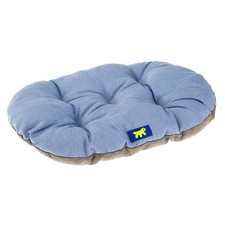 Ferplast Hundebett Relax 43x30cm Baumwolle waschbar für Hund Katze Hellblau OVP