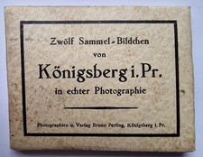 Königsberg Ostpreussen Kaliningrad alte Fotomappe 12 Bilder ca. 1935