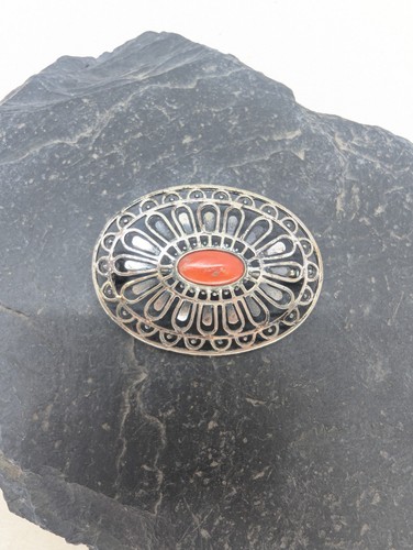 Antike brosche min 800 silber - brosche,