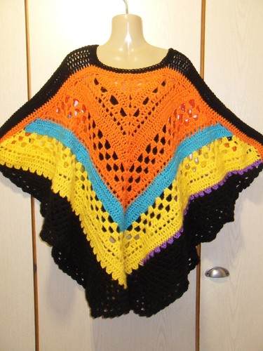 Poncho überwurf sally - ,Überwurf,, "sally"