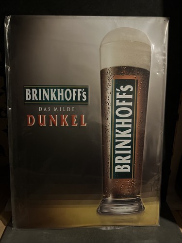 Brinkhoffs bier blechschild - bier,