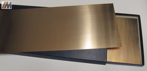 Hartgewalztes bronzeblech - hartgewalztes,