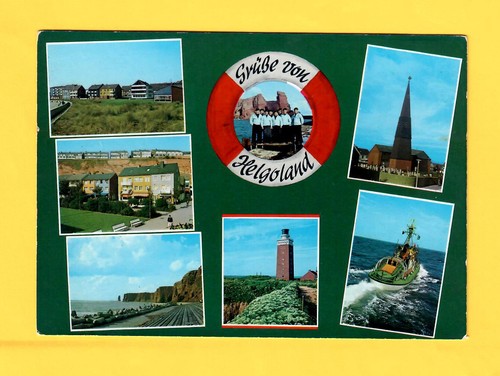 Helgoland mit dgzrs - ak,