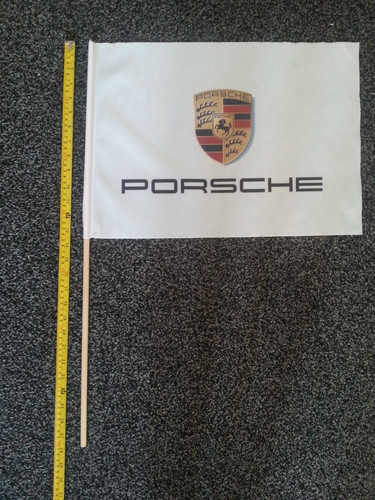 Porsche original fahne - porsche, /