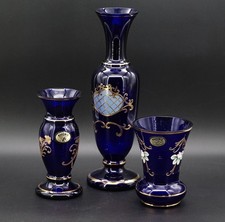 K21 Bohemia Glas Kobaltblau