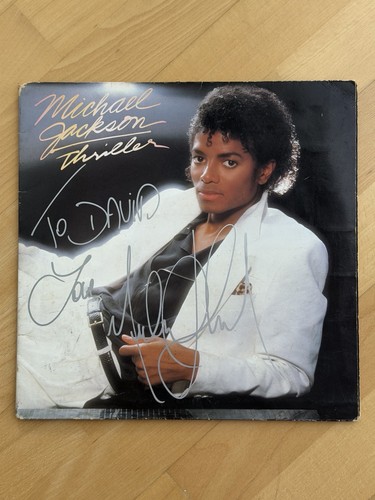 Michael jackson signed - jackson,