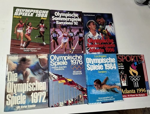 Konvolut olympia bildbände - konvolut,