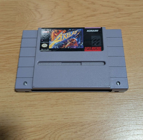 Axelay super nintendo snes - -,