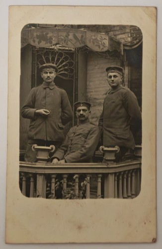Wwi drei soldaten uniform - wwi,