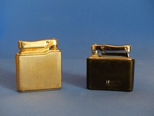 2 x altes Ibelo Colibri Feuerzeug  Golden und Hanomag  top Funktion