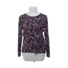 Jackpot, Top, Größe: L, Lila/Mehrfarbig, Viskose/Wolle, Blumen, Feinstrick -a0u