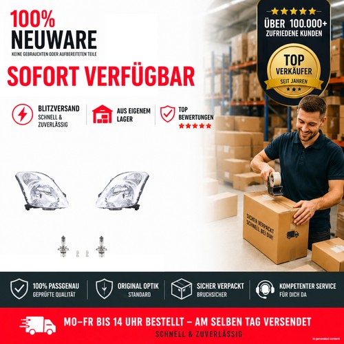 Scheinwerfer set halogen - scheinwerfer,