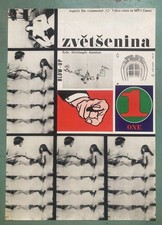 Blow Up 1967 Czech vintage Film Poster Milan Gryar Roy Lichtenstein 58 x 81cmBIG